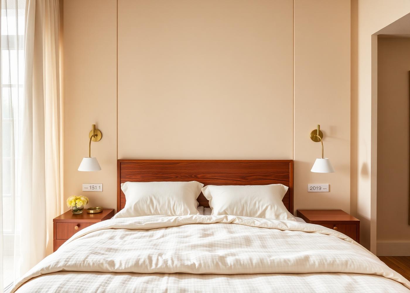 Luxury bedroom interior